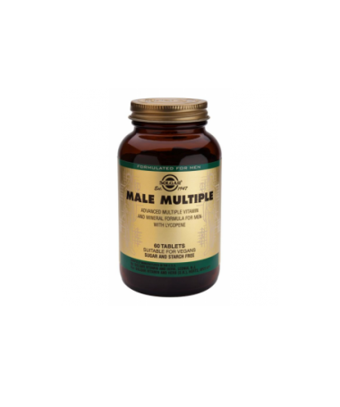 MALE MULTIPLE COMPL PARA EL HOMBRE 60COMP – foto del producto vitamina ácido 400