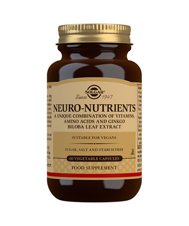 NEURO NUTRIENTS 60VEGICAPS – foto del producto vitamina forma libre