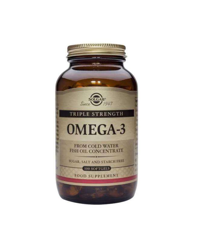 OMEGA 3 TRIPLE CONCENTRACION 100CAP BLANDAS – foto del producto aceite ácido omega