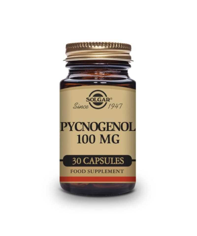 PINO 100MG EXT CORTEZA PINO PYCNOGENOL 30CAP VEG – foto del producto pino vegetal corteza
