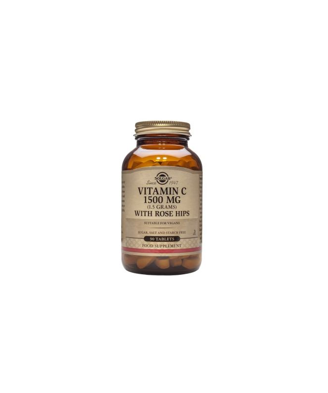 VITAMINA C 1500MG ROSE HIPS 90COM – foto del producto vegetal vitamina ácido VITAMINA C 1500MG ROSE HIPS 90COM – foto del producto vegetal vitamina ácido