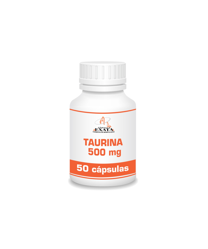 TAURINA 500MG 50VEGICAPS – foto del producto taurina cápsula vegetal