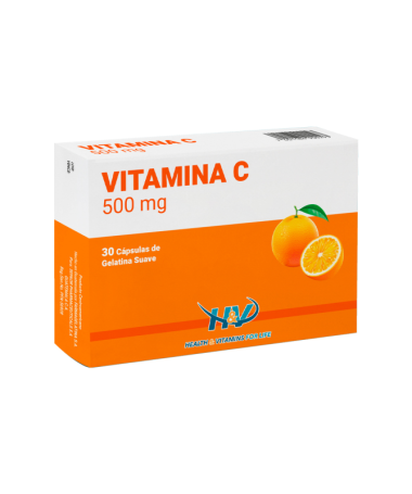 VITAMINA C 500MG 100VEGICAPS – foto del producto vitamina cápsula vegetal