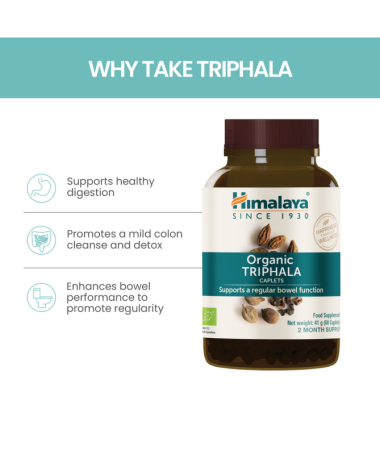 TRIPHALA ORGANIC 60CAPS – foto del producto tienes contacta nuestro