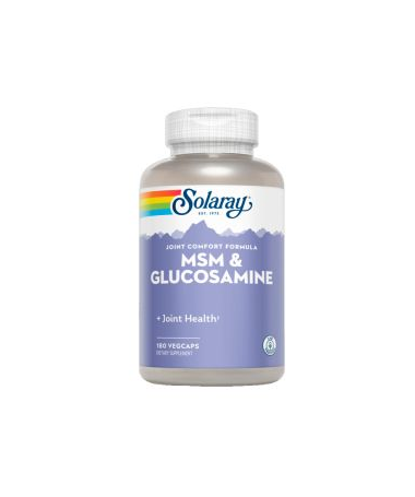 MSM GLUCOSAMINEE 180 VCAPS – foto del producto glucosamina msm metilsulfonilmetano
