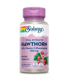 HAWTHORN EXTRACT 100MG 60VCAP – foto del producto espino blanco crataegus