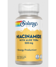 NIACINAMIDE CON ALOE VERA 500 MG 100 VCAPS – foto del producto aloe vera 500
