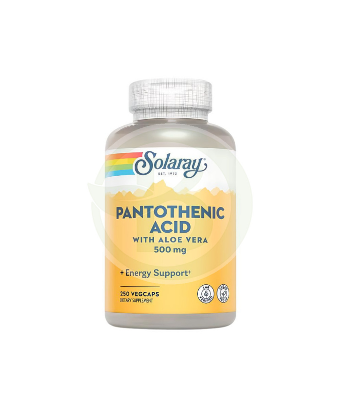 ACIDO PANTOTHENIC 500MG 100CAP – foto del producto calcio pantotenato ácido ACIDO PANTOTHENIC 500MG 100CAP – foto del producto calcio pantotenato ácido