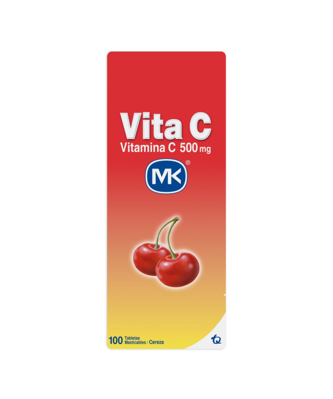 VITAMINA C 500 SABOR CEREZA 100COMP MAST – foto del producto concentrado cítricos vitamina VITAMINA C 500 SABOR CEREZA 100COMP MAST – foto del producto concentrado cítricos vitamina