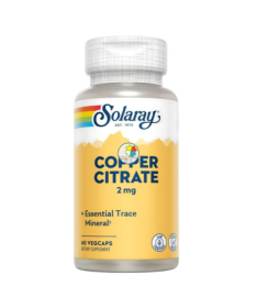 COBRE CITRATO 2MG 60CAP VEG – foto del producto cobre citrato arroz