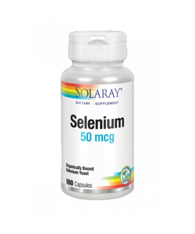 SELENIUM 50MCG 100CAP – foto del producto levadura cápsula selenio