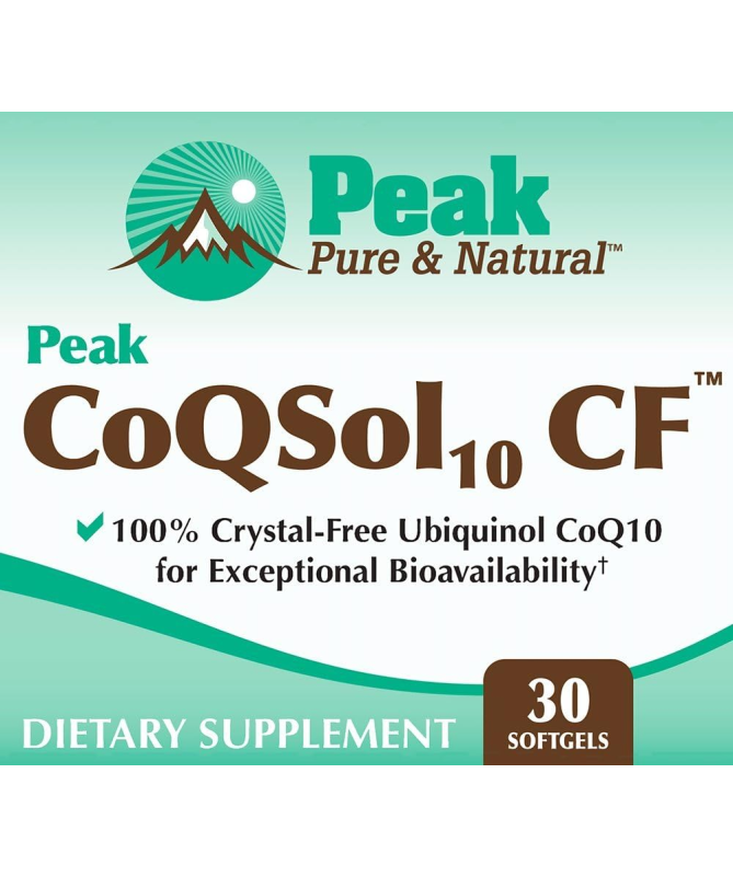 PURE COQ10 100MG 30CAP – foto del producto lecitina soja espino