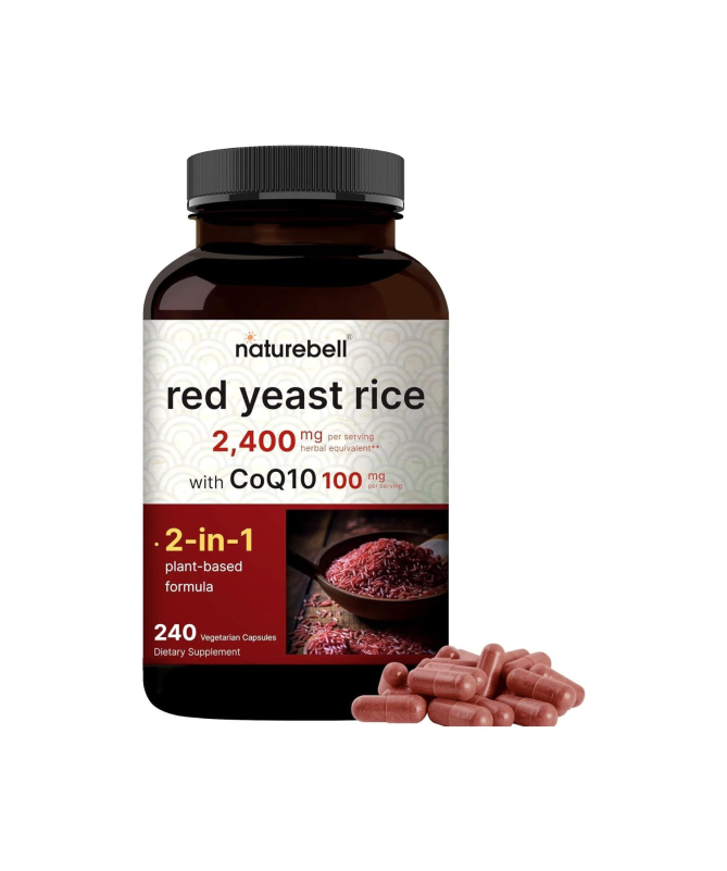 RED YEAST RICE LEVADURA ROJA DE ARROZ 45CAP – foto del producto levadura roja arroz RED YEAST RICE LEVADURA ROJA DE ARROZ 45CAP – foto del producto levadura roja arroz