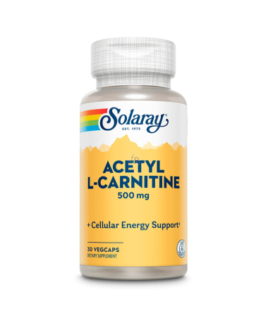 ACETYL L CARNITINE 500MG 30CAP – foto del producto acetil carnitina celulosa