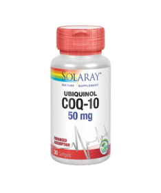UBIQUINOL COQ10 50MG 30PERLAS – foto del producto ubiquinol ácido coq10