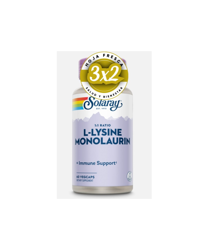 L LYSINE MONOLAURIN 60VCAPS – foto del producto monolaurin lisina celulosa L LYSINE MONOLAURIN 60VCAPS – foto del producto monolaurin lisina celulosa