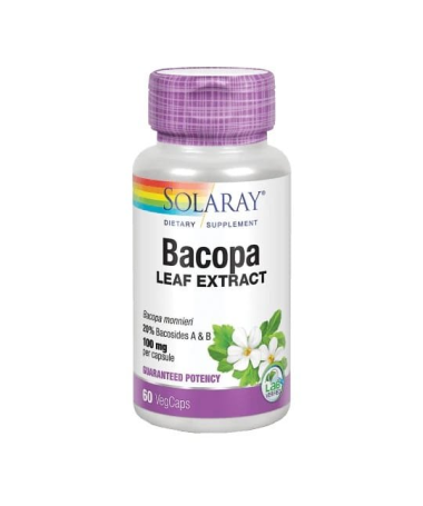 BACOPA 100MG 60CAP – foto del producto bacopa monnieri hoja