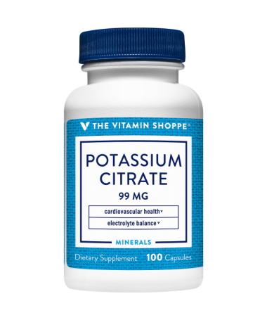 POTASIO CITRATO 99MG 60CAP – foto del producto potasio citrato cápsula