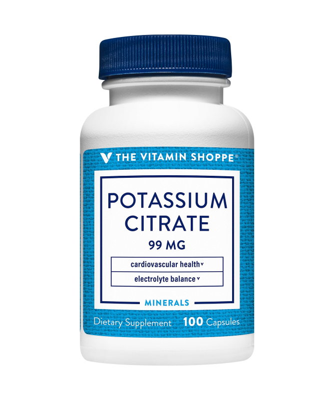 POTASIO CITRATO 99MG 60CAP – foto del producto potasio citrato cápsula