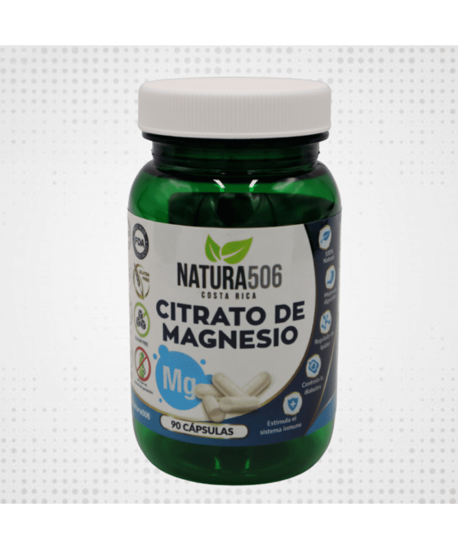 MAGNESIUM CITRATO 90CAP – foto del producto magnesio citrato hoja