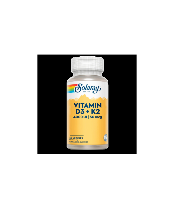 VITAMIN D3 K2 MK7 60CAP – foto del producto vitamina agente carga