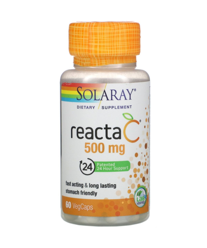 REACTA C 500MG ESTER C 60CAP – foto del producto vitamina concentrado reacta REACTA C 500MG ESTER C 60CAP – foto del producto vitamina concentrado reacta