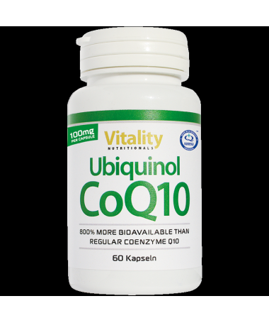 COQ10 UBIQUINOL 100MG 30PERLAS – foto del producto coq10 ubiquinol perla