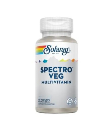 SPECTRO VIT MINER ANTIOXID VEGETARIANO 60CAP – foto del producto vitamina mcg ácido