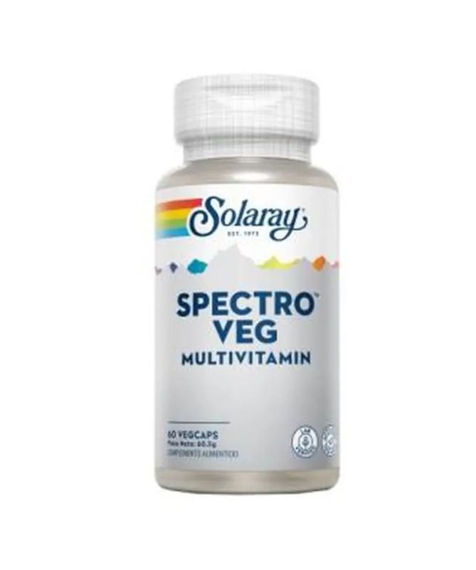 SPECTRO VIT MINER ANTIOXID VEGETARIANO 60CAP – foto del producto vitamina mcg ácido
