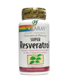 SUPER RESVERATROL 250MG 30CAP – foto del producto garantiza uva vitis