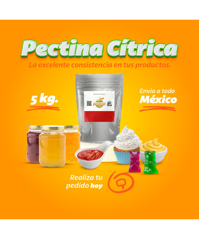 PECTINA CITRICA MODIFICADA 150GR – foto del producto pectina modificada cítrica