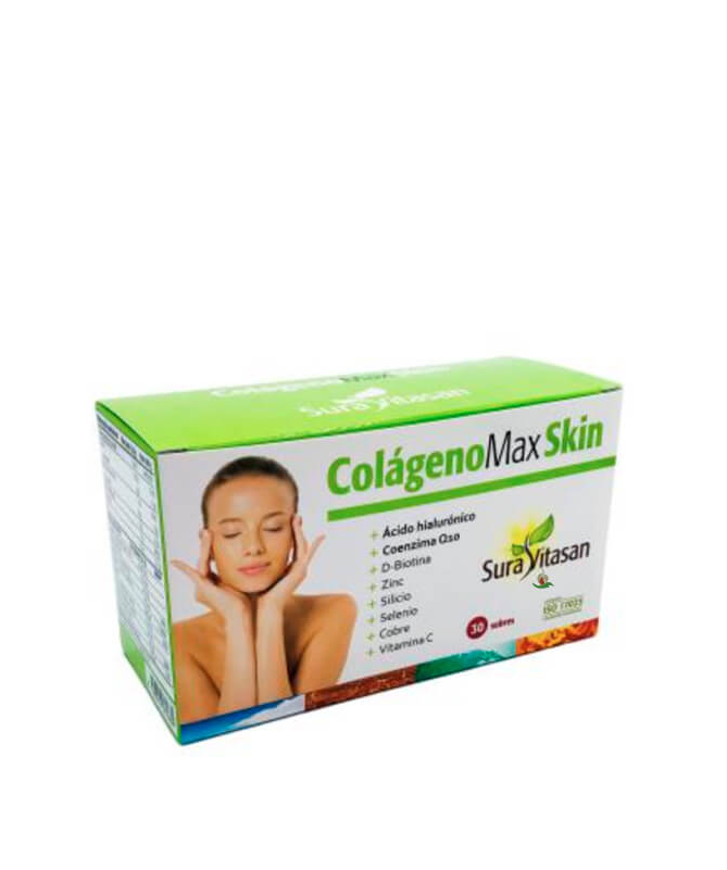 COLAGENOMAX SKIN 30SBRS – foto del producto ácido zinc colágeno