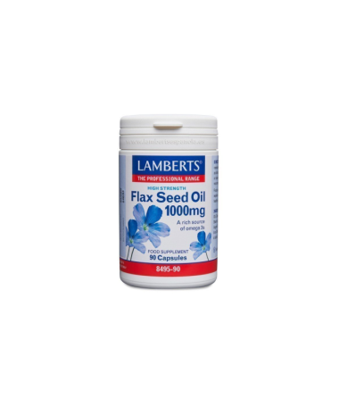 ACEITE DE SEMILLAS DE LINO 1000MG 90PERLAS – foto del producto aceite semillas lino