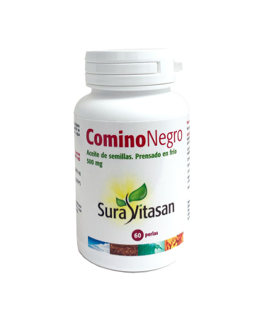 COMINO NEGRO 500MG 60PERLAS – foto del producto comino negro ácido