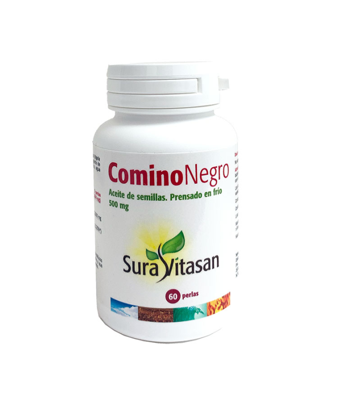 COMINO NEGRO 500MG 60PERLAS – foto del producto comino negro ácido