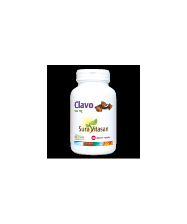 CLAVO 500MG 100CAP – foto del producto clavo cápsula vegetal