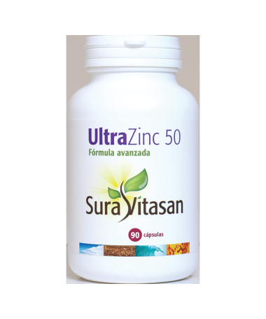 ULTRA ZINC 50 90CAP – foto del producto vitamina zinc cápsula