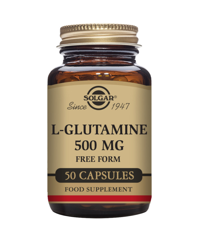 L GLUTAMINA 500MG 50CAP – foto del producto vegetal glutamina agente