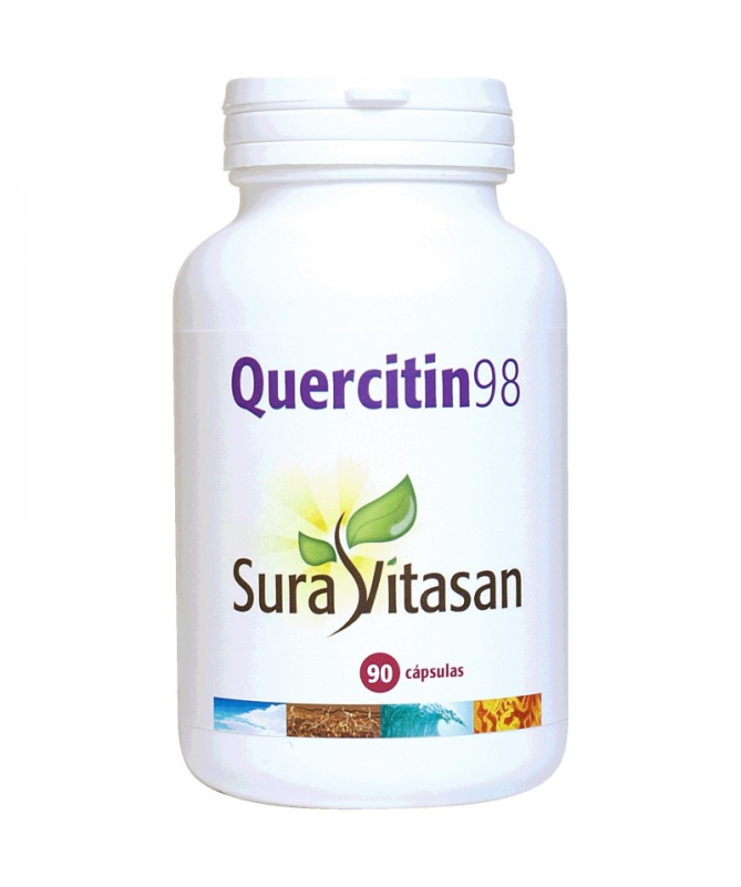 QUERCITIN 98 90CAP – foto del producto cápsula vegetal quercitin