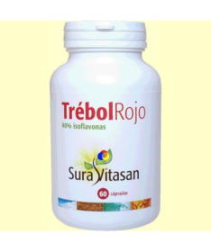 TREBOL ROJO 40 ISOFLAVONAS 60CAP – foto del producto rojo isoflavonas trébol