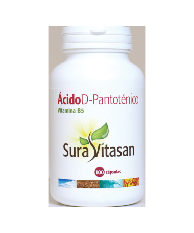 ACIDO D PANTOTENICO 100COMP – foto del producto vegetal celulosa agente