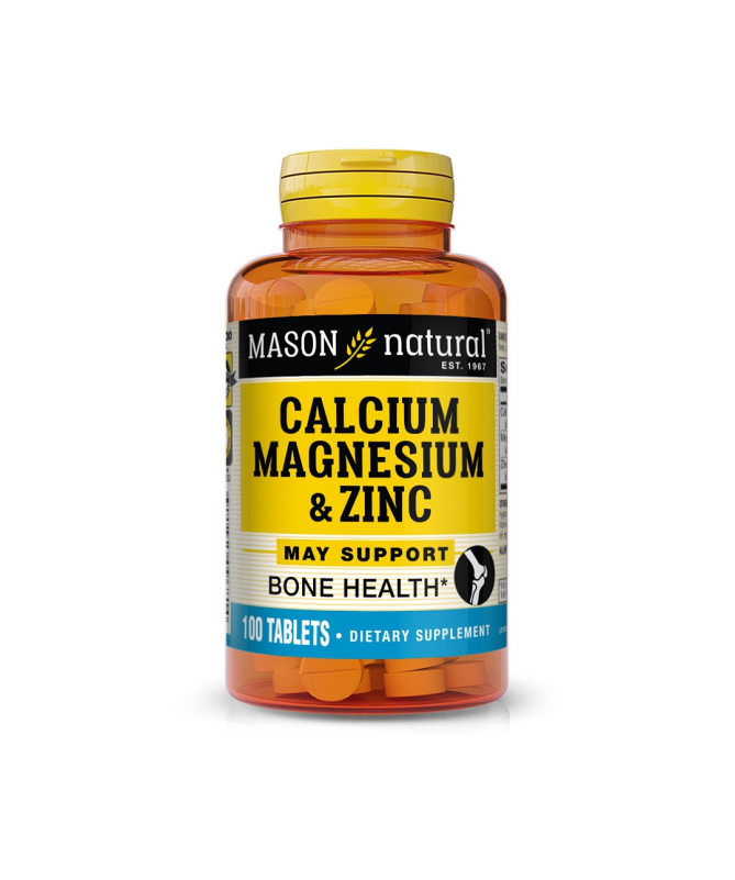 CALCIO MAGNESIO D ZINC BORO 100CAP – foto del producto magnesio citrato calcio