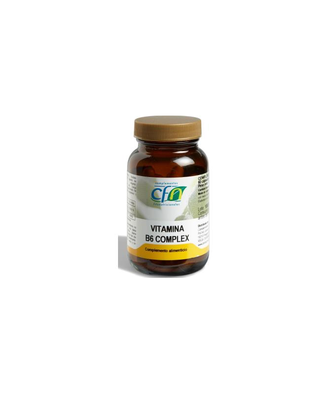 VITAMINA B6 60CAP – foto del producto piridoxina vegetal vitamina