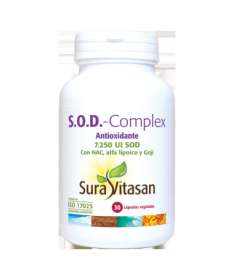 SOD COMPLEX 30CAP – foto del producto sod cisteína vit