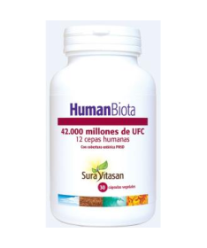 HUMAN BIOTA 30CAP – foto del producto mill ufc lactobacillus