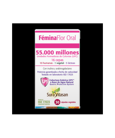 FEMINA FLOR ORAL 30CAP – foto del producto hdha ácido femina
