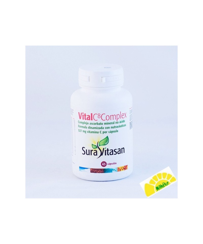 VITAL C COMPLEX 45CAP – foto del producto ascorbato extracto magnesio