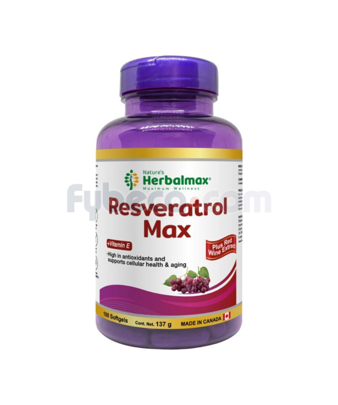 RESVERATROL MAX 60CAP – foto del producto resveratrol extracto fallopia RESVERATROL MAX 60CAP – foto del producto resveratrol extracto fallopia