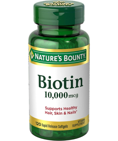 BIOTINA 10000MCG 60VCAP – foto del producto biotina agente vegetal