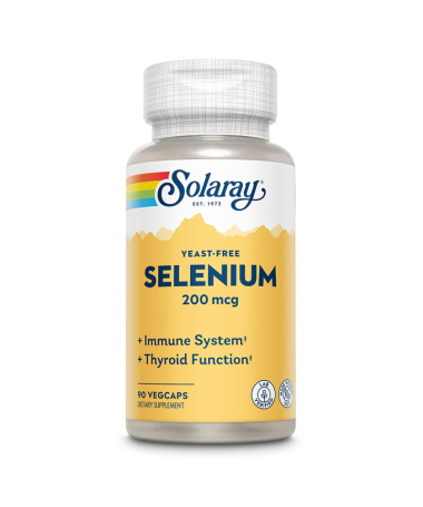 SELENIUM SIN LEVADURAS 200MCG 90CAP – foto del producto levaduras cápsula celulosa